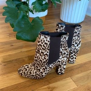 Sam Edelman Leopard Booties